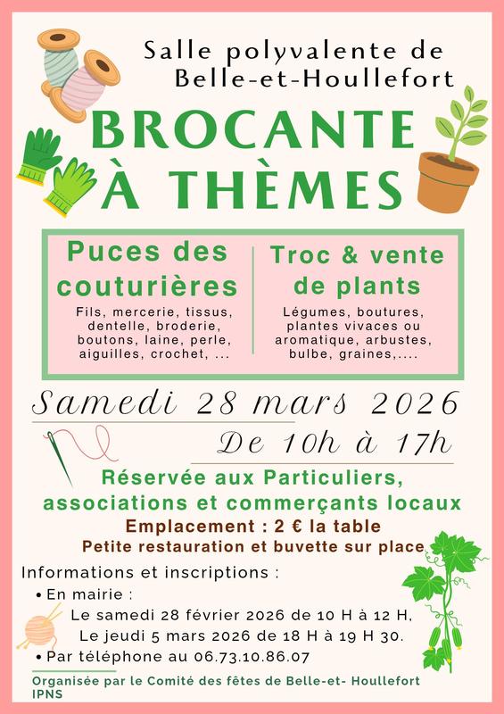 Brocantes à Thèmes - Belle et Houllefort