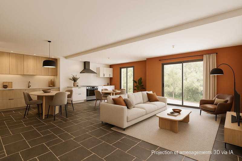 Appartement - 121 m² - 5 pièces