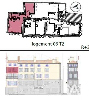 Appartement - 53 m² - 2 pièces