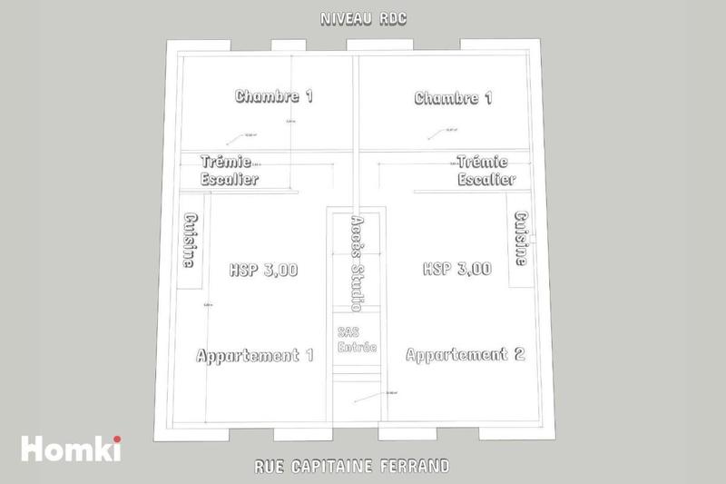 Appartement - 73 m² - 3 pièces