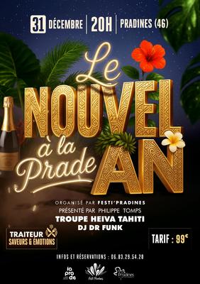 Soirée du Nouvel An à la Prade