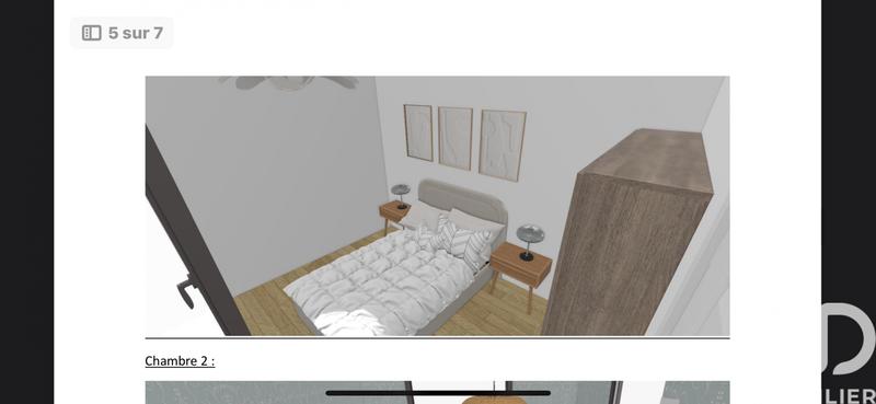 Appartement - 50 m² - 1 pièce