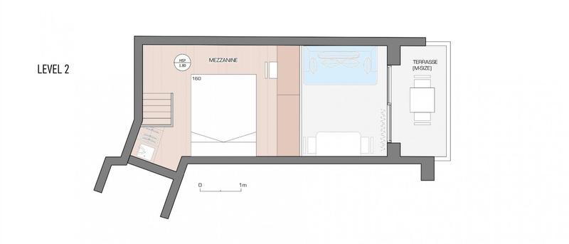 Appartement - 27 m² - 2 pièces