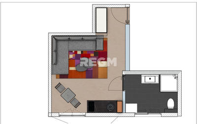 Appartement - 24 m² - 1 pièce