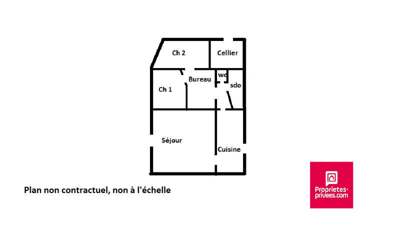 Maison - 82 m² - 4 pièces