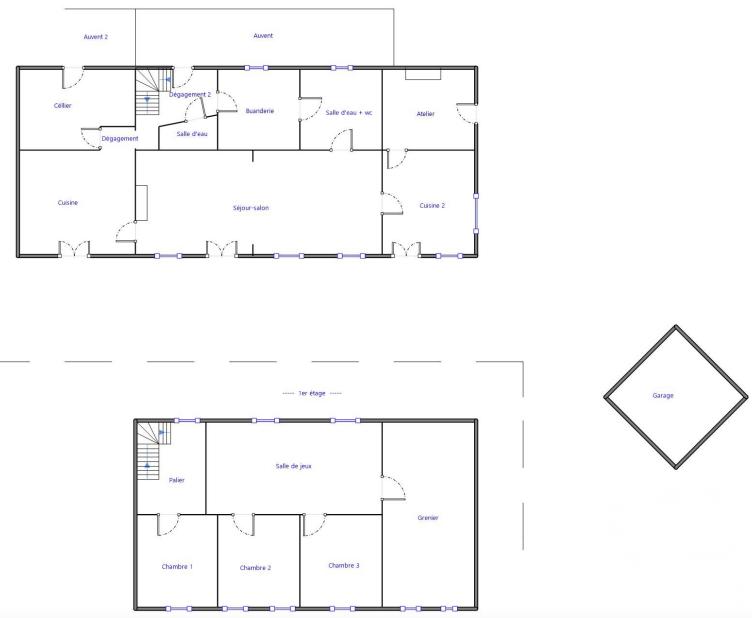 Maison - 223 m² - 8 pièces