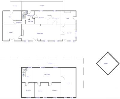 Maison - 223 m² - 8 pièces