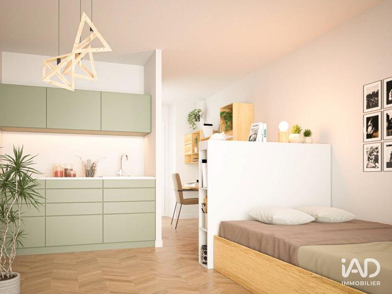 Appartement - 19 m² - 1 pièce