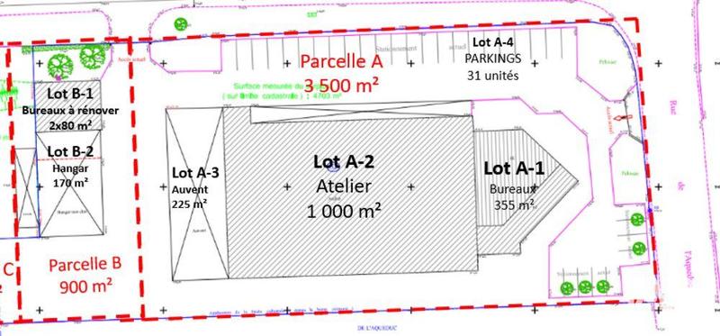 Local commercial - 1 995 m²