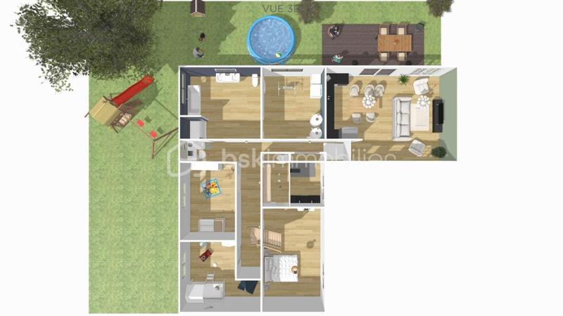 Maison - 147 m² - 6 pièces