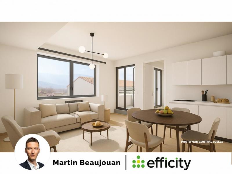 Appartement - 60 m² - 3 pièces