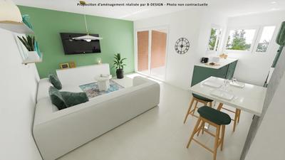 Appartement - 52 m² - 3 pièces