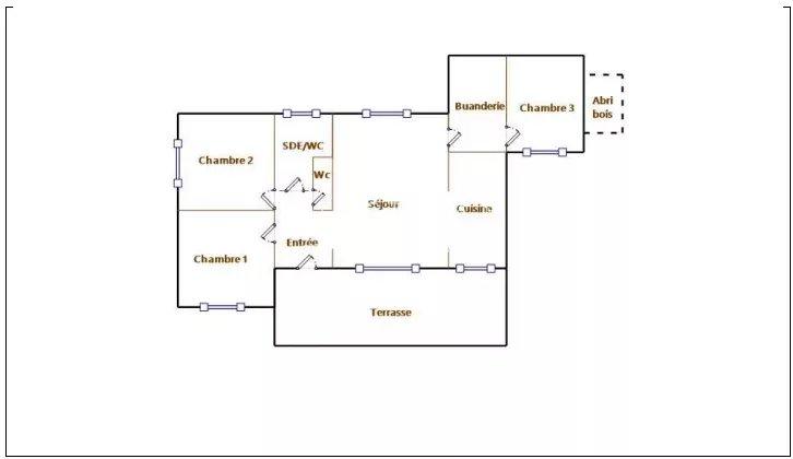 Villa - 80 m² - 5 pièces