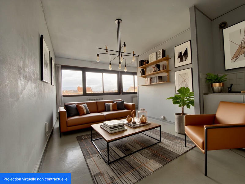 Appartement - 36 m² - 2 pièces