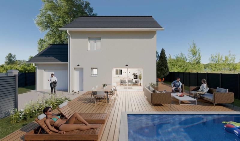 Maison - 98 m² - 4 pièces