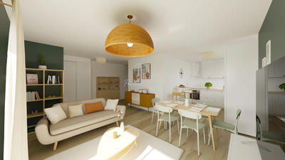 Appartement - 37 m² - 1 pièce