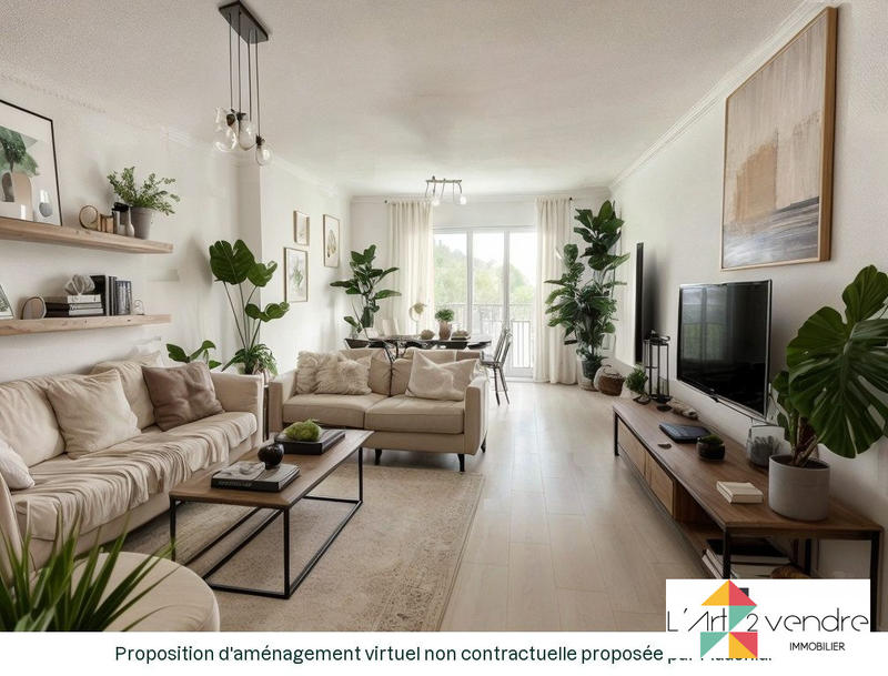 Appartement - 70 m² - 3 pièces