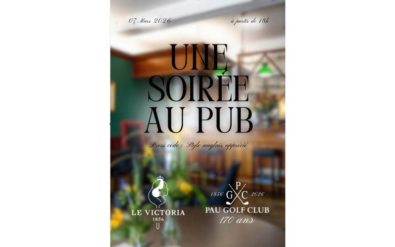 Pau Golf Club - une soirée au pub