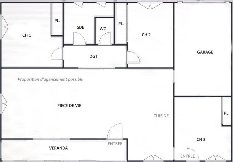 Maison - 83 m² - 4 pièces