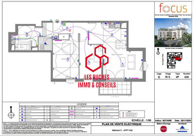 Appartement - 65 m² - 3 pièces