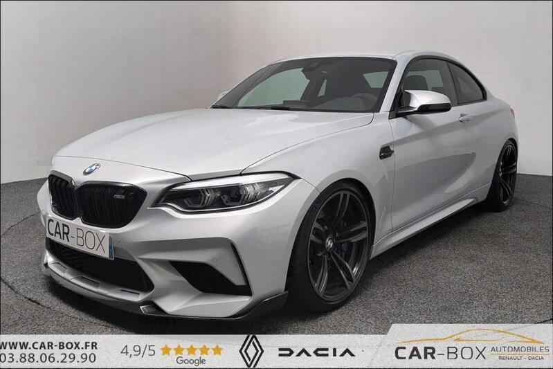Bmw M2 Competition 410ch Coupe Dkg Pas de Malus Carplay Sieges Chauffants Radars H&amp;K