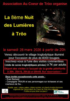 Nuit des lumières à Trôo