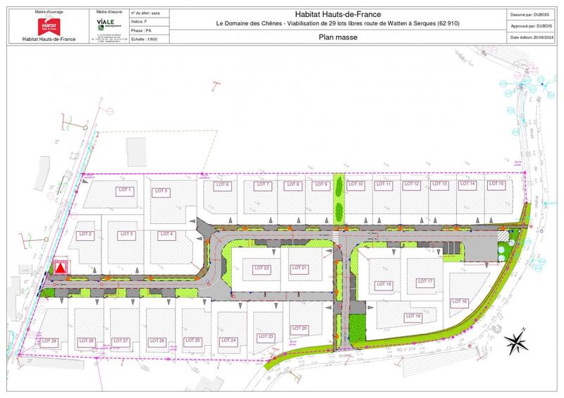 Terrain constructible - 526 m²