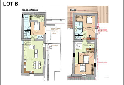 Appartement - 147 m² - 1 pièce
