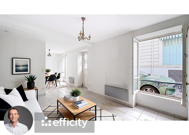 Appartement bourgeois - 48 m² - 2 pièces