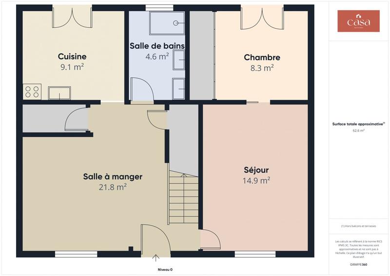 Maison traditionnelle - 97 m² - 6 pièces