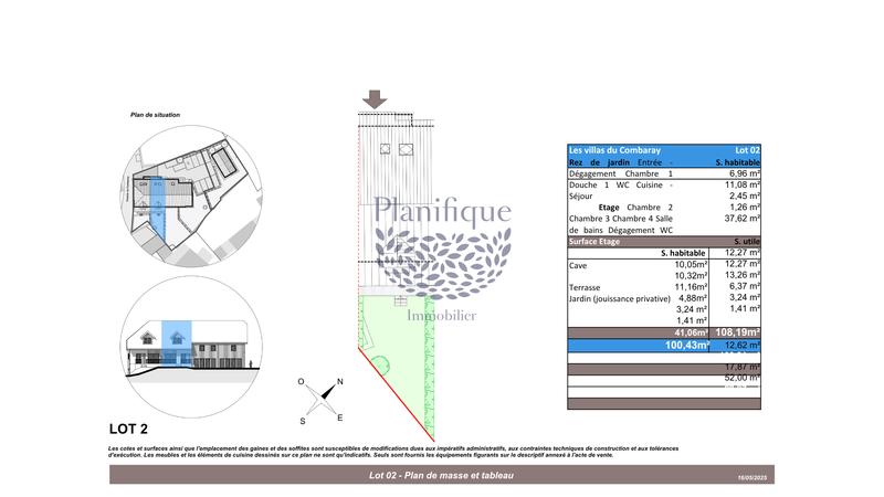 Maison - 101 m² - 5 pièces