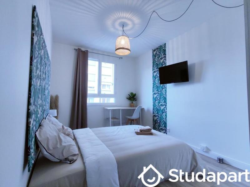 Chambre - 9 m² - 1 pièce