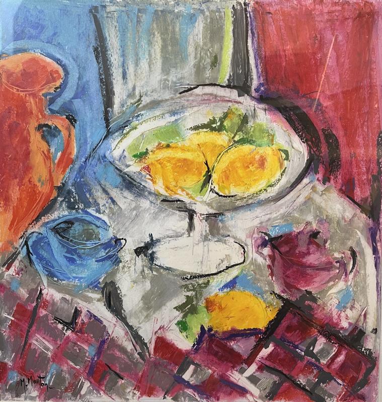 Exposition de l'artiste peintre Martine Mouton