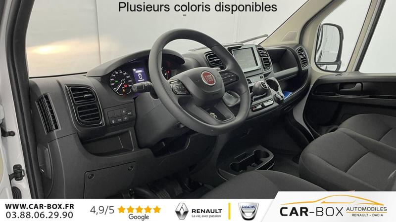 Fiat Ducato cc 3.5 l 2.2 H3-Power 140ch Maxi Benne Acier + Coffre Jpm