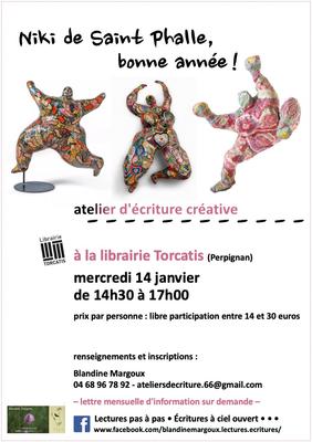 Niki de Saint Phalle, bonne année ! • Atelier d'écriture