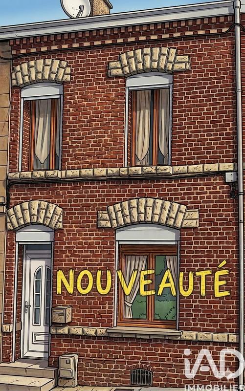 Maison de ville - 100 m² - 5 pièces