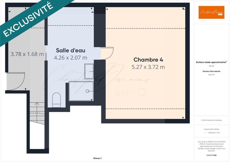 Maison - 120 m² - 6 pièces