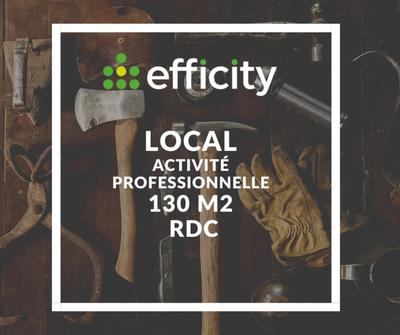 Local d'activité / Entrepôt - 130 m² - 1 pièce