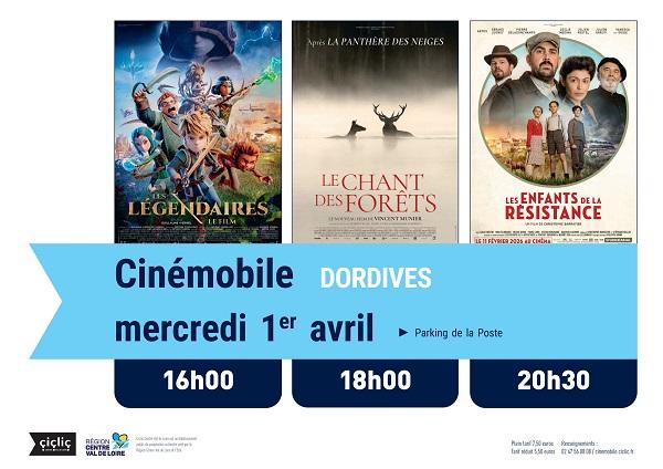 Séance de cinéma à Dordives