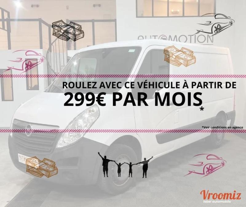 Opel Movano Vu Fourgon 2.3 Cdti 110cv L1h1