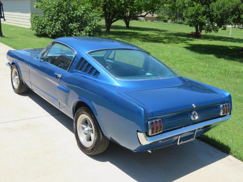Ford Mustang fastback code a