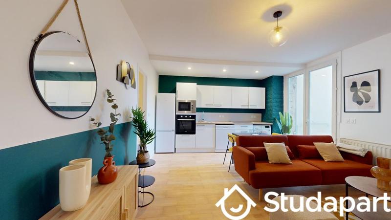 Chambre - 9 m² - 1 pièce