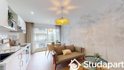 Chambre - 13 m² - 1 pièce