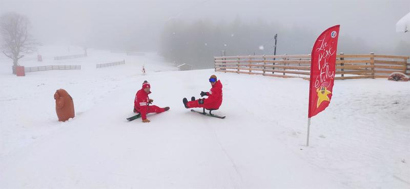 Ski ou luge au Ballon d'Alsace