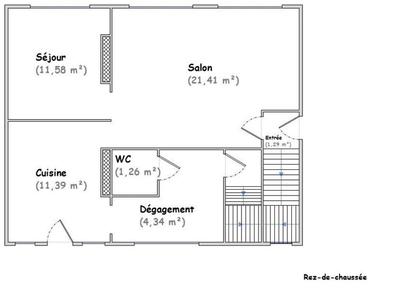 Maison - 105 m² - 5 pièces