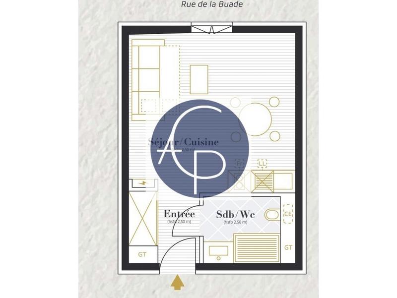 Appartement - 27 m² - 1 pièce