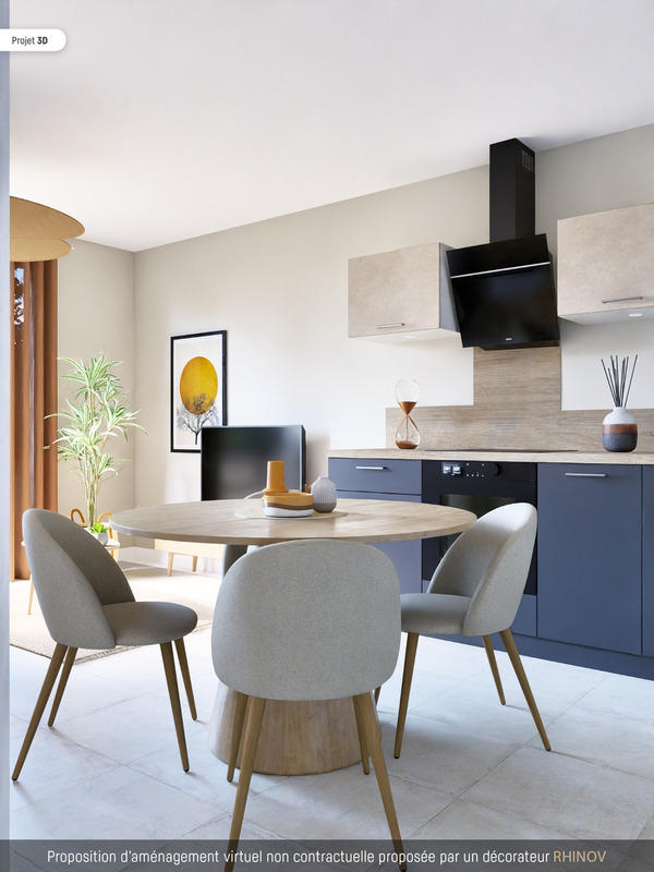 Appartement - 43 m² - 2 pièces