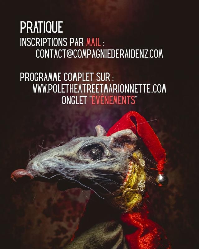 Ateliers Marionnette, Boutique de Noël, boissons chaudes