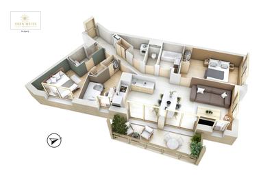 Appartement - 82 m² - 4 pièces