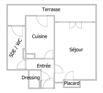 Appartement - 34 m² - 1 pièce
